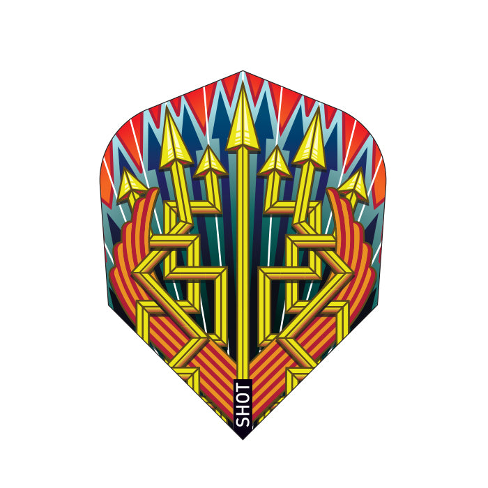 Shot Darts Roman Empire Legion Dart Flight Set-Small Standard