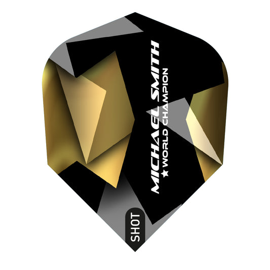 Shot Darts Michael Smith Believe Dart Flight Set-Small Standard