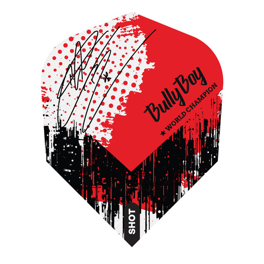 Shot Darts Michael Smith Game Day Flight Set-Small Standard