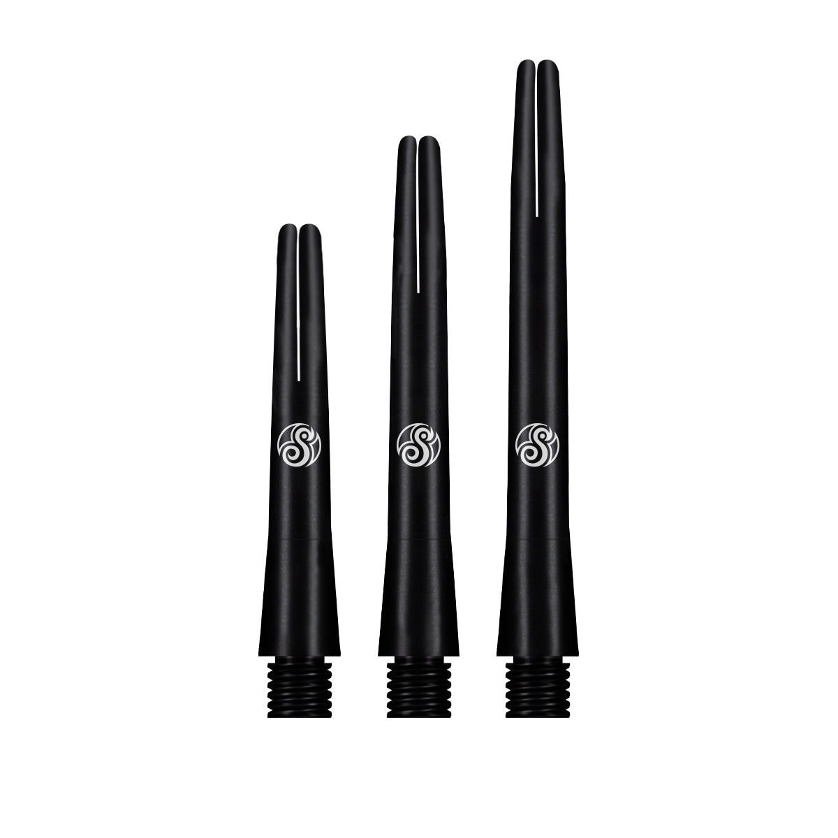 Shot Darts Shot Aluminum Shaft-Black-Medium