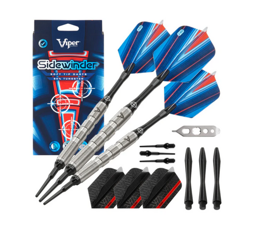 Viper Sidewinder 80% Tungsten Soft Tip Darts 18Grams