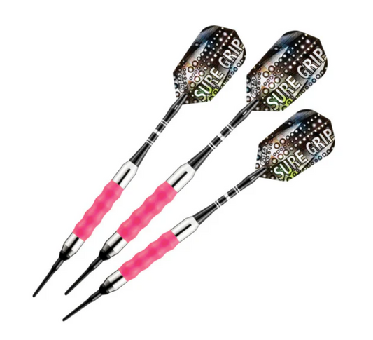 Viper Sure Grip Soft Tip Darts Pink 16 grams