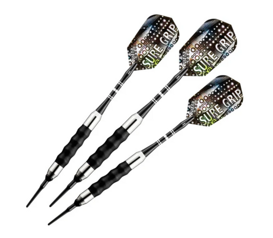 Viper Sure Grip Black Soft Tip Darts 16gm