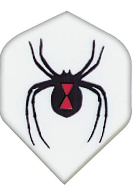 Viper V-75 Poly Royal Hard Flights Standard Black Widow Spider