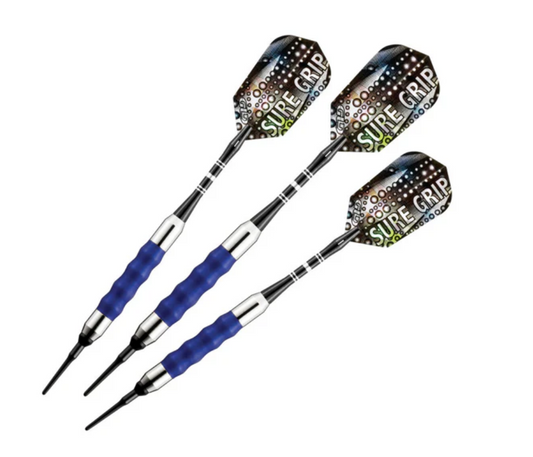 Viper Sure Grip Blue Soft Tip Darts 16gm