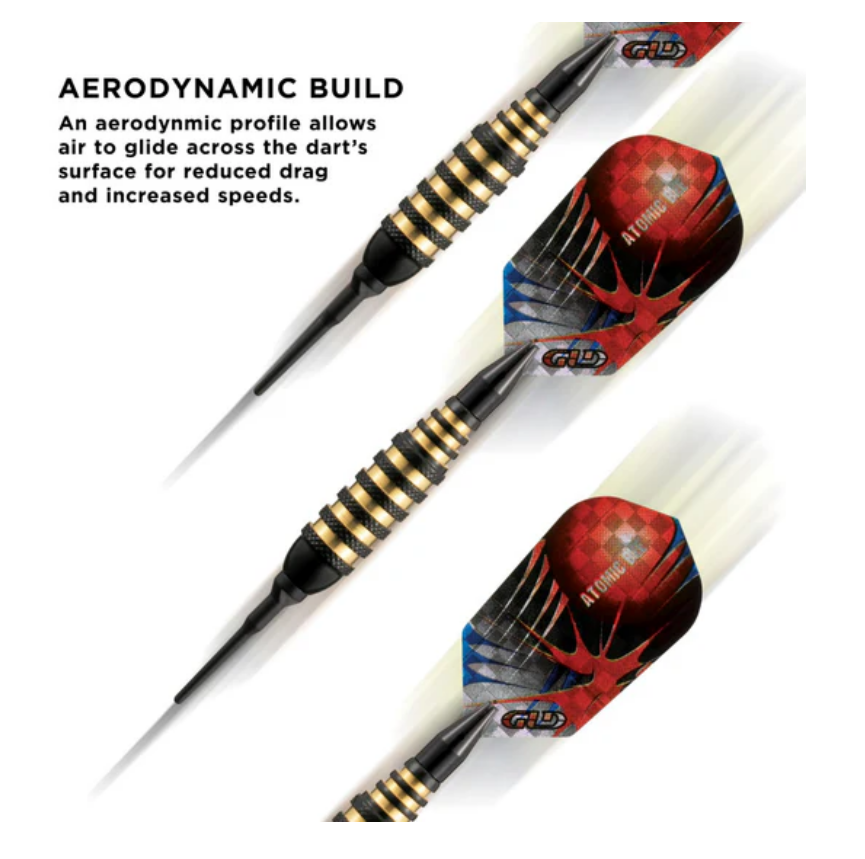 Viper Atomic Bee Black Soft Tip Darts 16 Grams