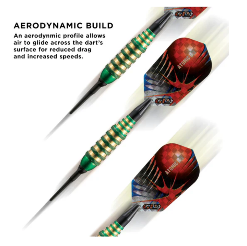 Viper Atomic Bee Darts Green Soft TIp 16gm