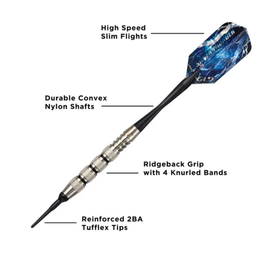 Viper Silver Thunder Soft Tip 16gm Darts