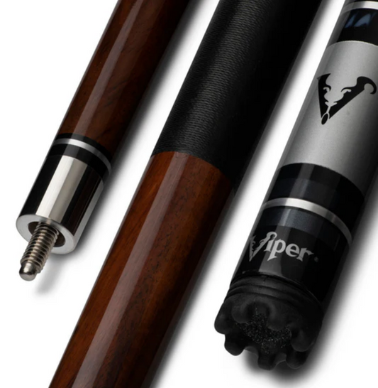 Viper Sinister Brown Stain Billiard/Pool Cue Stick - 18oz