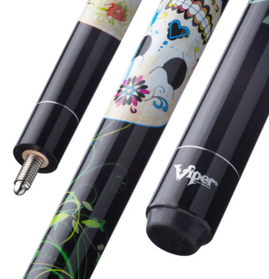 Viper Underground Dia de los Muertos Billiard/Pool Cue Stick - 19oz
