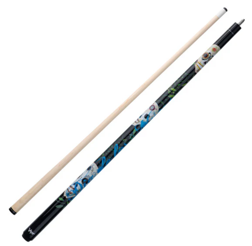 Viper Underground Dia de los Muertos Billiard/Pool Cue Stick - 19oz