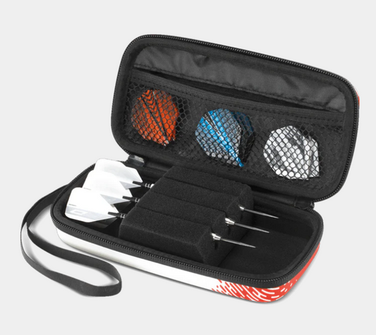 Nodor Darts Monza Red and White Dart Case