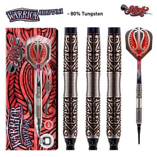 Shot Darts Warrior Hautoa 80%Tungsten 18gm Darts