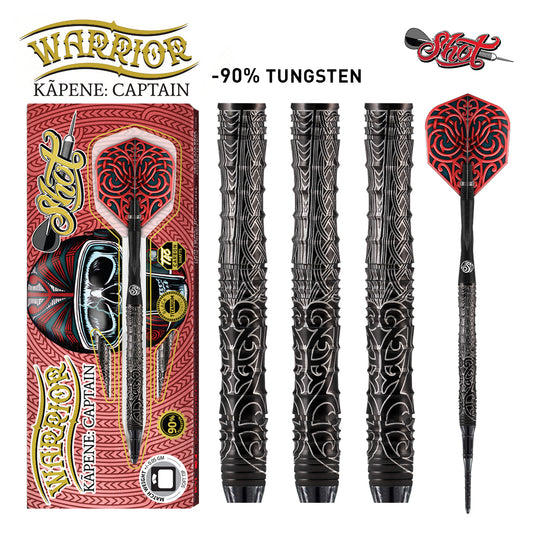 Warrior Kapene Soft Tip Dart Set-90% Tungsten-20gm