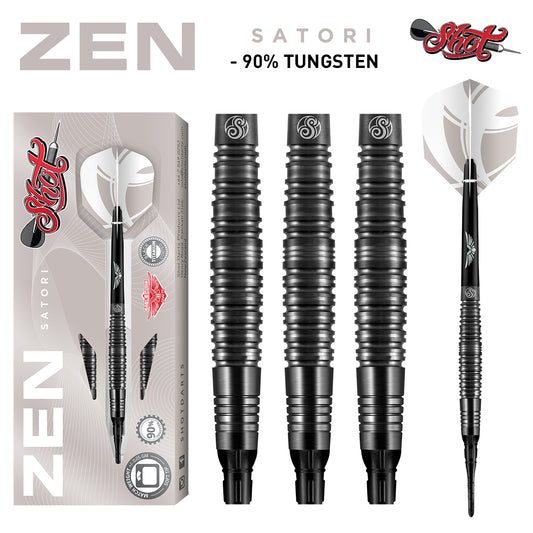 Shot Darts Zen Satori Soft Tip Darts 18gm