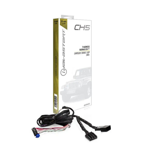 Compustar CH5 Installation T-Harness works with DC3