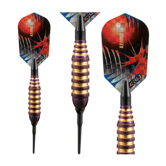 Viper Atomic Bee Purple Soft Tip Darts - 16gm