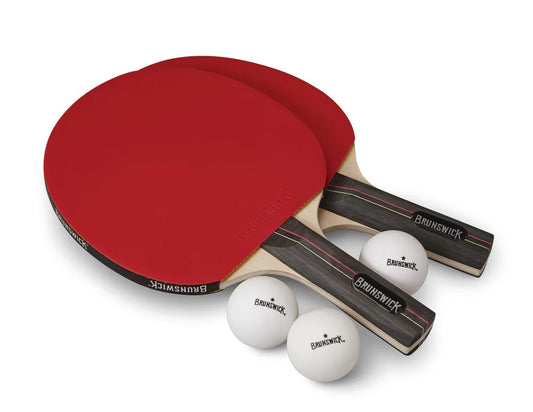 Brunswick Billiards Paddle & Ball Set 2 Paddles & 3 Balls