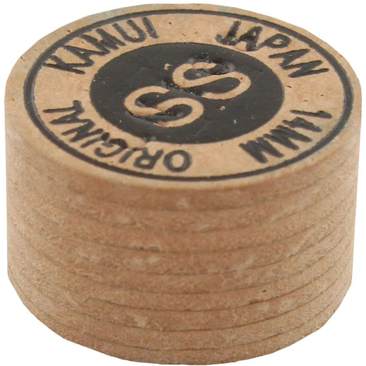 Kamui Tan Billiard Cue Tip - Extra Soft 14mm