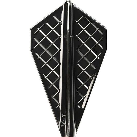 Fit Flight Pro Dart Flights - V-1 Black