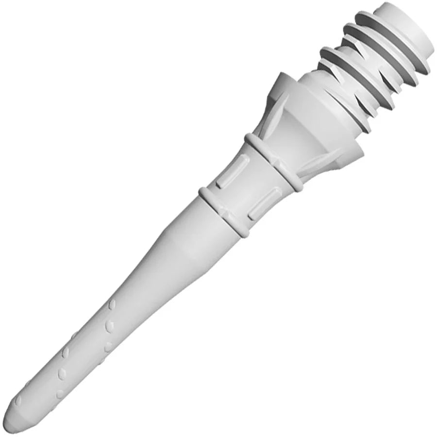 A-Z Darts L-Style Lippoint Premium Short Soft Tip Points - White (30 Count)