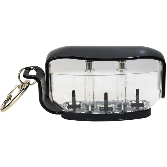 A-Z Darts Fit Flight Fit Holder Flight Case - Clear Dark Black