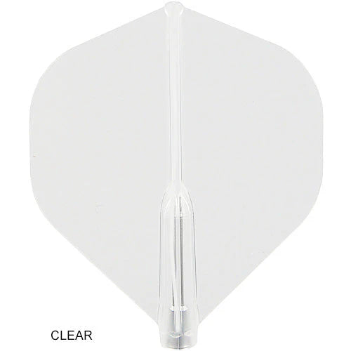 Fit Flight Air Dart Flights - Standard Clear