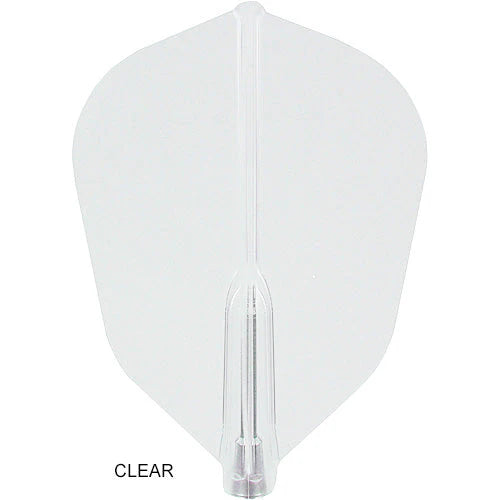 Fit Flight Air Dart Flights - Super Shape Clear