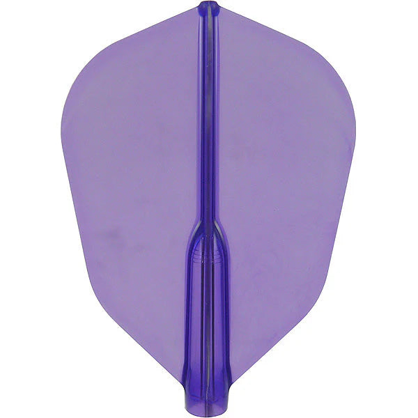 Fit Flight Air Dart Flights - Super Shape Purple