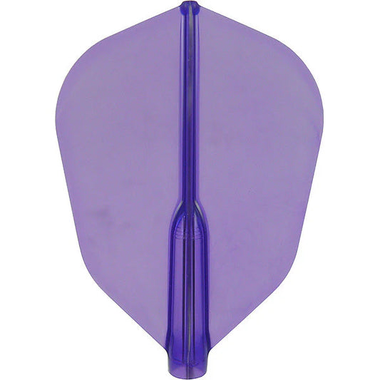 Fit Flight Air Dart Flights - Super Shape Purple