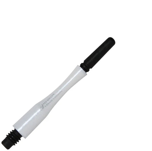 Fit Flight Carbon Hybrid Spinning Dart Shafts - Inbetween #4 (28.5mm) White