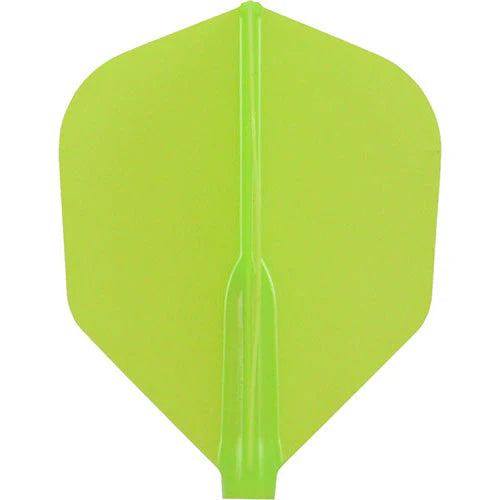 Fit Flight Air Dart Flights - Shape Lime Green