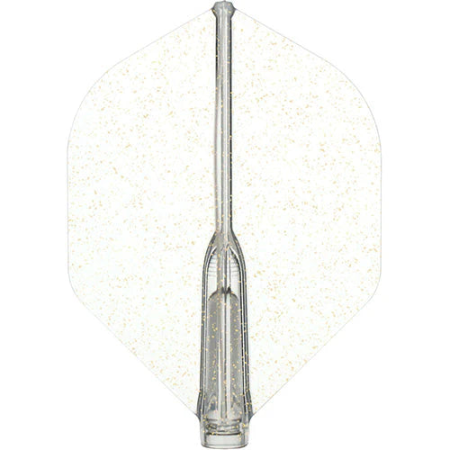 Fit Flight Air Dart Flights - Rocket Clear Sparkle