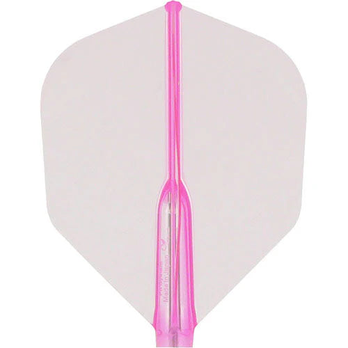 Fit Flight Air Dart Flights - Shape Hot Pink