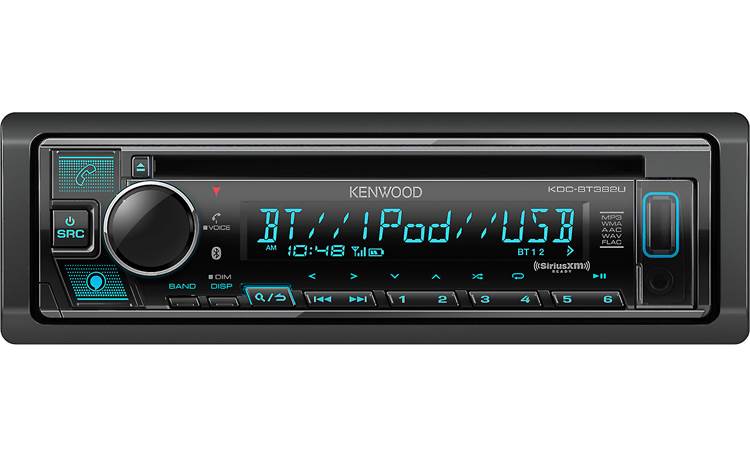 Kenwood Single DIN CD/Multimedia/BT Receiver