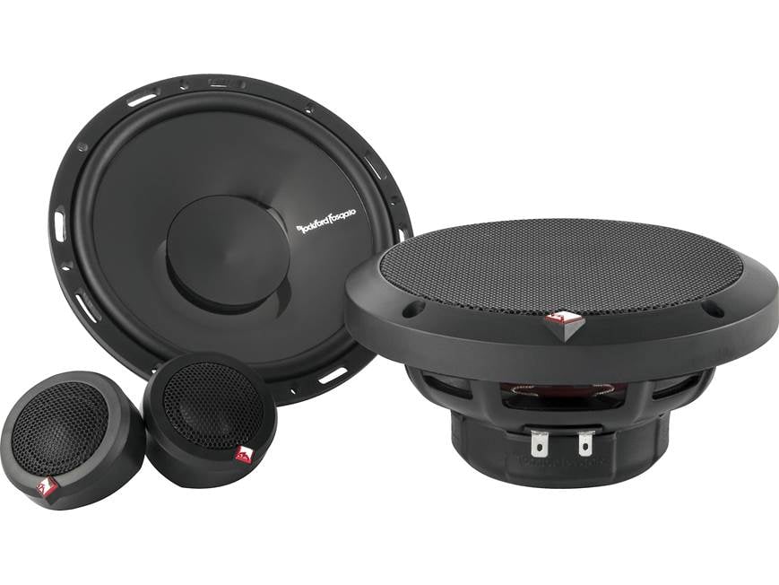 Rockford Fosgate Punch 6.5" 2-Way Euro Fit Component System Internal Xover (pr)