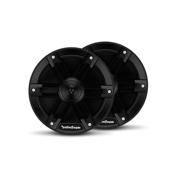 Rockford Fosgate M0 6.5" Marine Speakers - Black Grilles