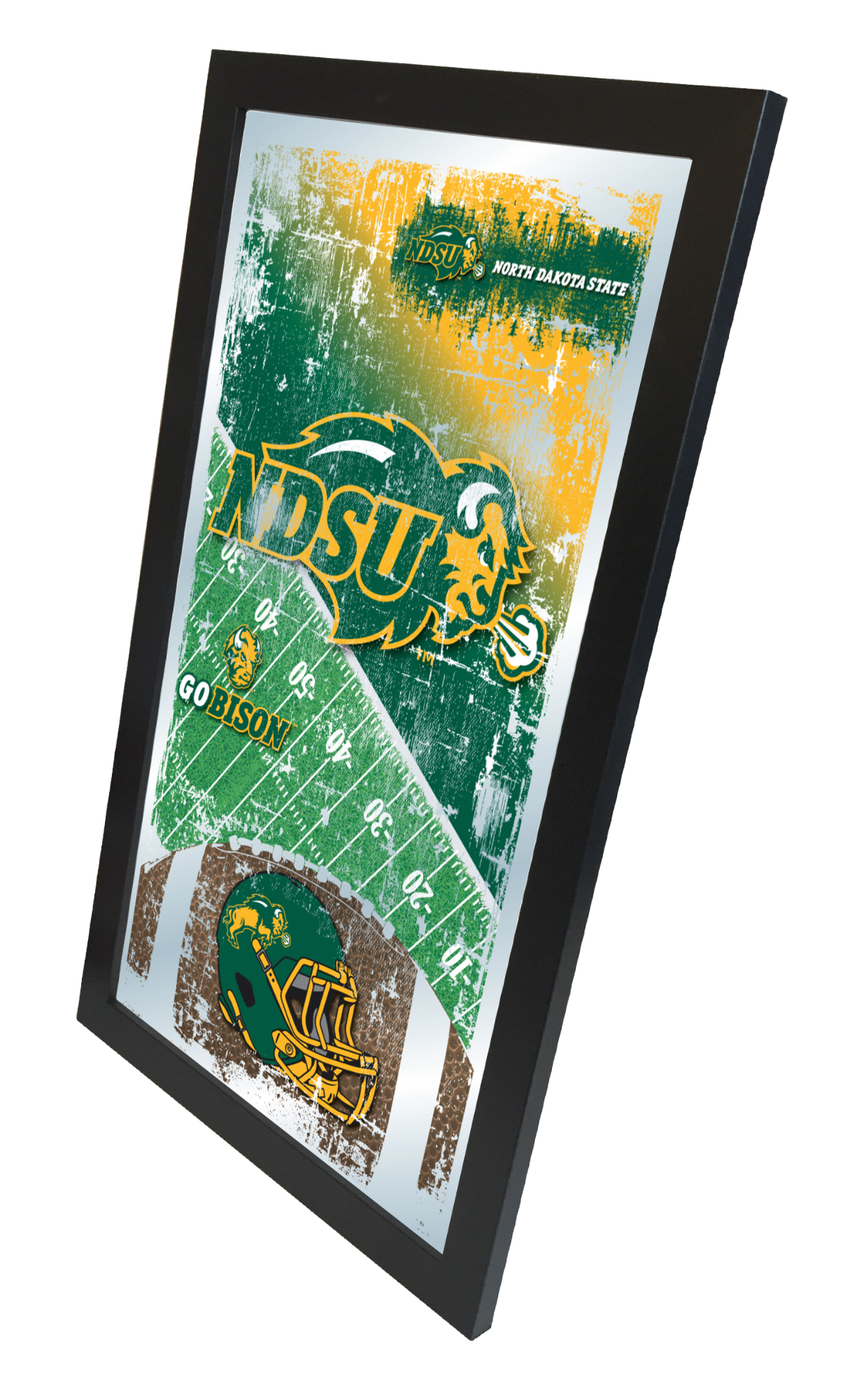 North Dakota State University Go Bison Football Mirror