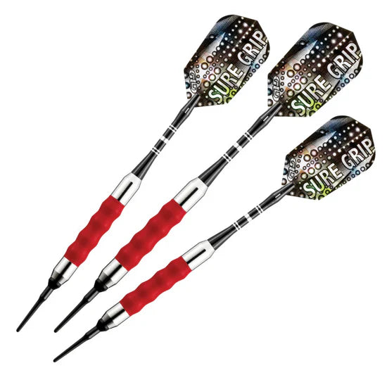 Viper Sure Grip Darts Red Soft Tip Darts - 20g