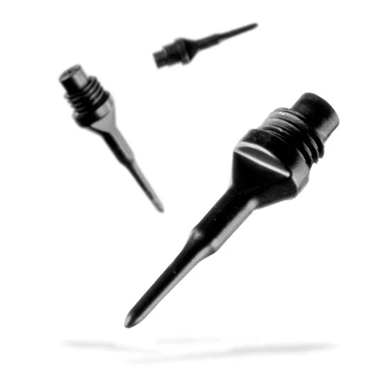 Viper Tufflex Tips II 1/4" Black 50ct Soft Dart Tips
