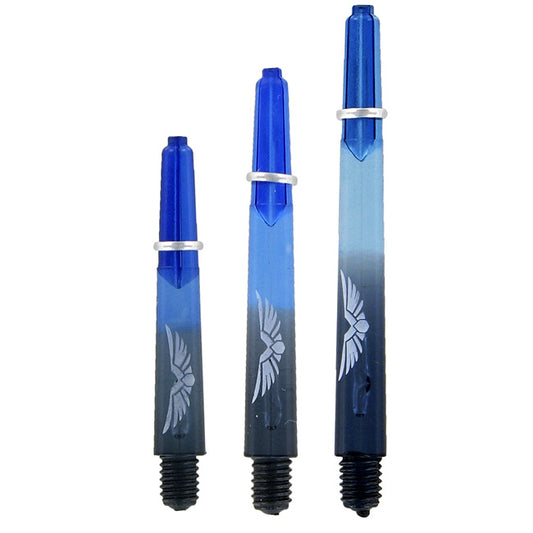 Shot Darts Eagle Claw Shaft Blue/Black with ring-Medium