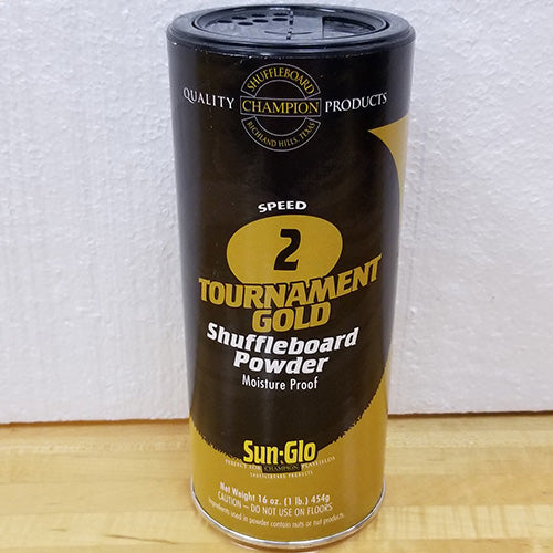 Sun-Glo Tournament Gold Speed 2 Shuffleboard Powder