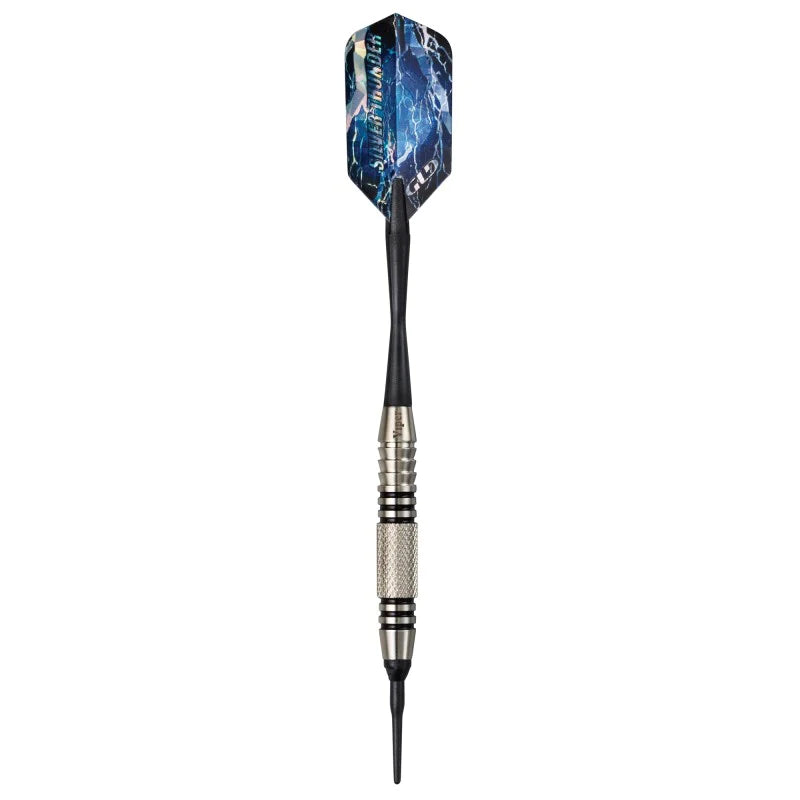 Viper Silver Thunder Darts Soft Tip Darts 1 Knurled Ring - 20gm