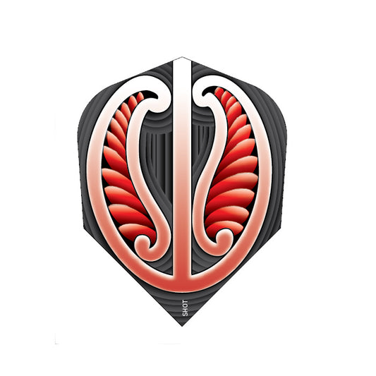 Shot Darts Warrior Flight Dart Flight Set - Small Standard