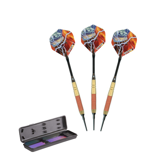 Elkadart Storm Soft Tip Red Rings Darts - 16gm