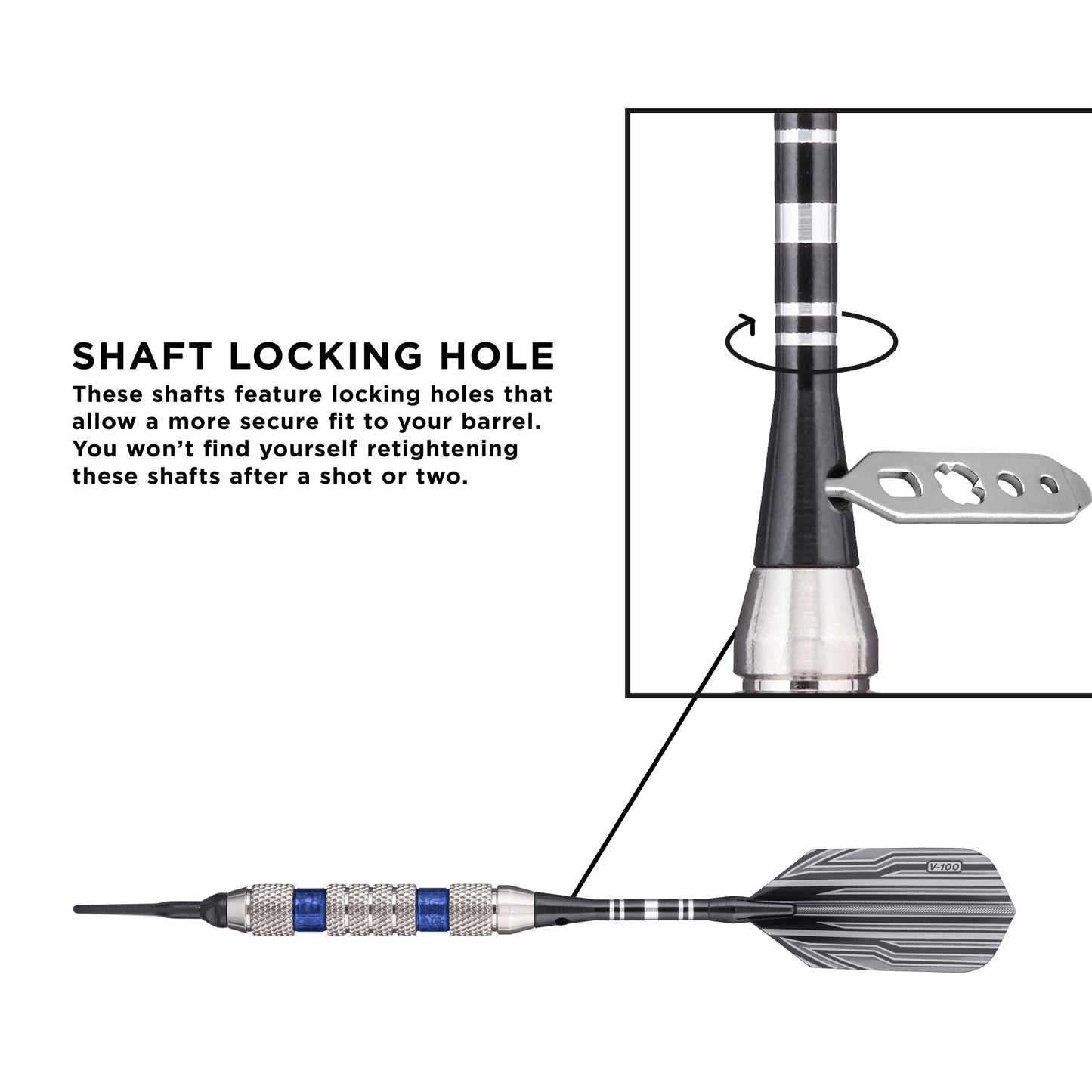 Viper Wind Runner Blue Soft Tip Darts - 18gm