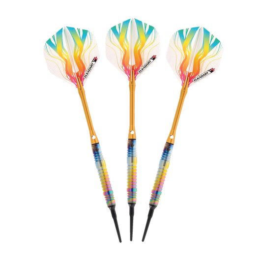 Elkadart Rainbow Multi Color Darts - 16gm