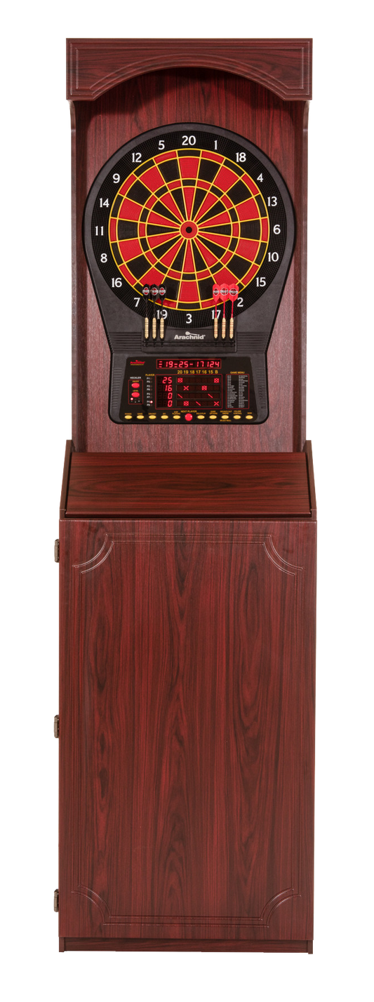 Arachnid Freestanding Cabinet with Cricket Pro 800 Dartboard