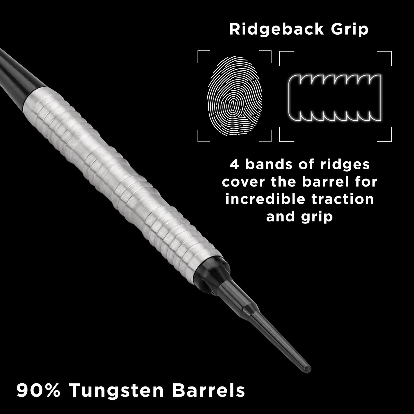 Fat Cat Bulletz Tungsten Soft Tip Darts - 18gm