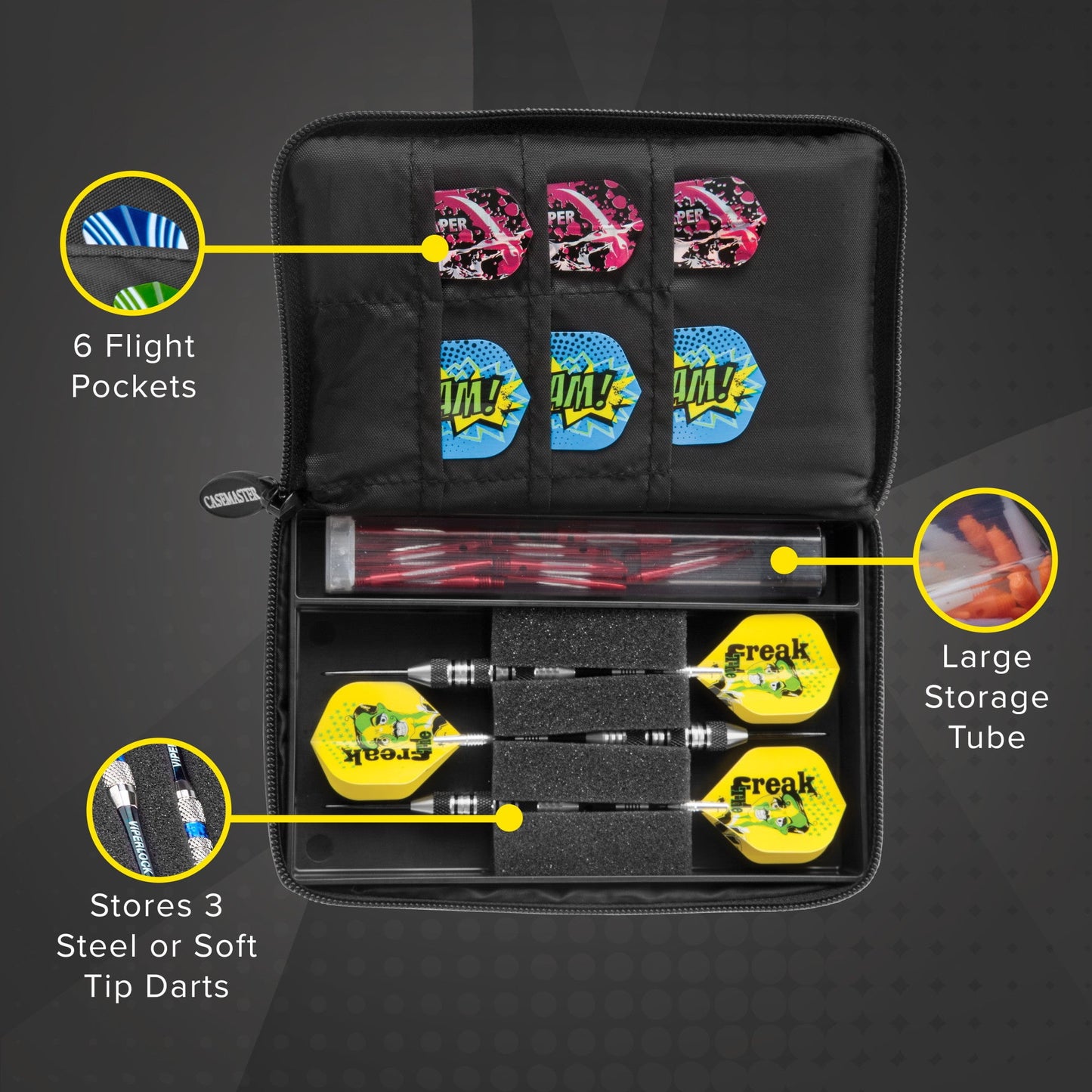 Casemaster Select Nylon Dart Case